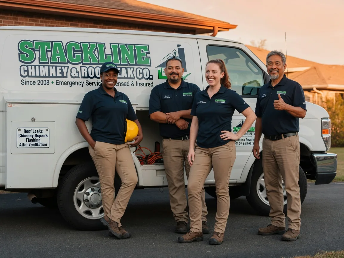 Chimney flashing repair company in Satsop, WA